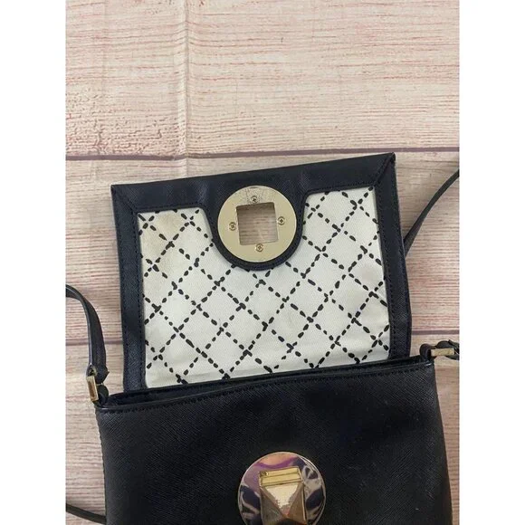 Kate Spade Women's Sally Black Leather Cross Body Bag - OS - Picture 10 of 12